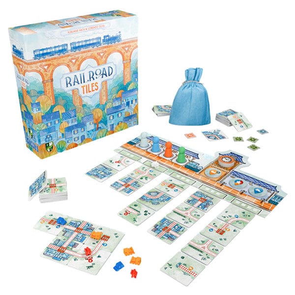 Horrible Guild Game Studio Board Games Railroad Tiles 8056324762300 HG230
