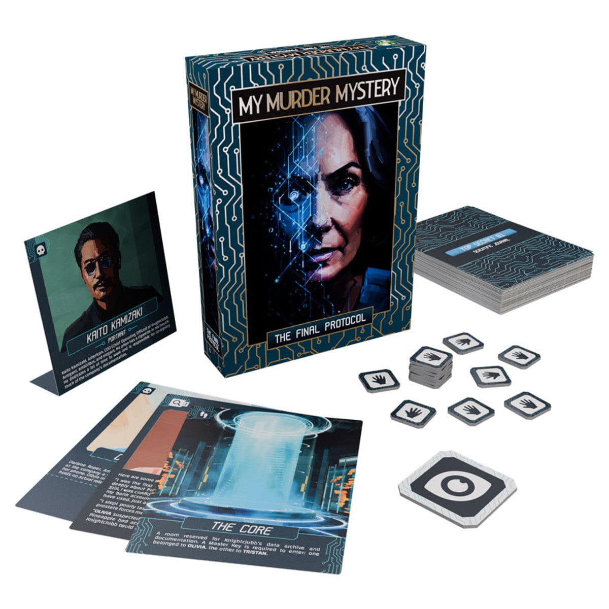 Horrible Guild Studio Board Games > Small Box Games My Murder Mystery: Final Protocol 8056324762805 HG280