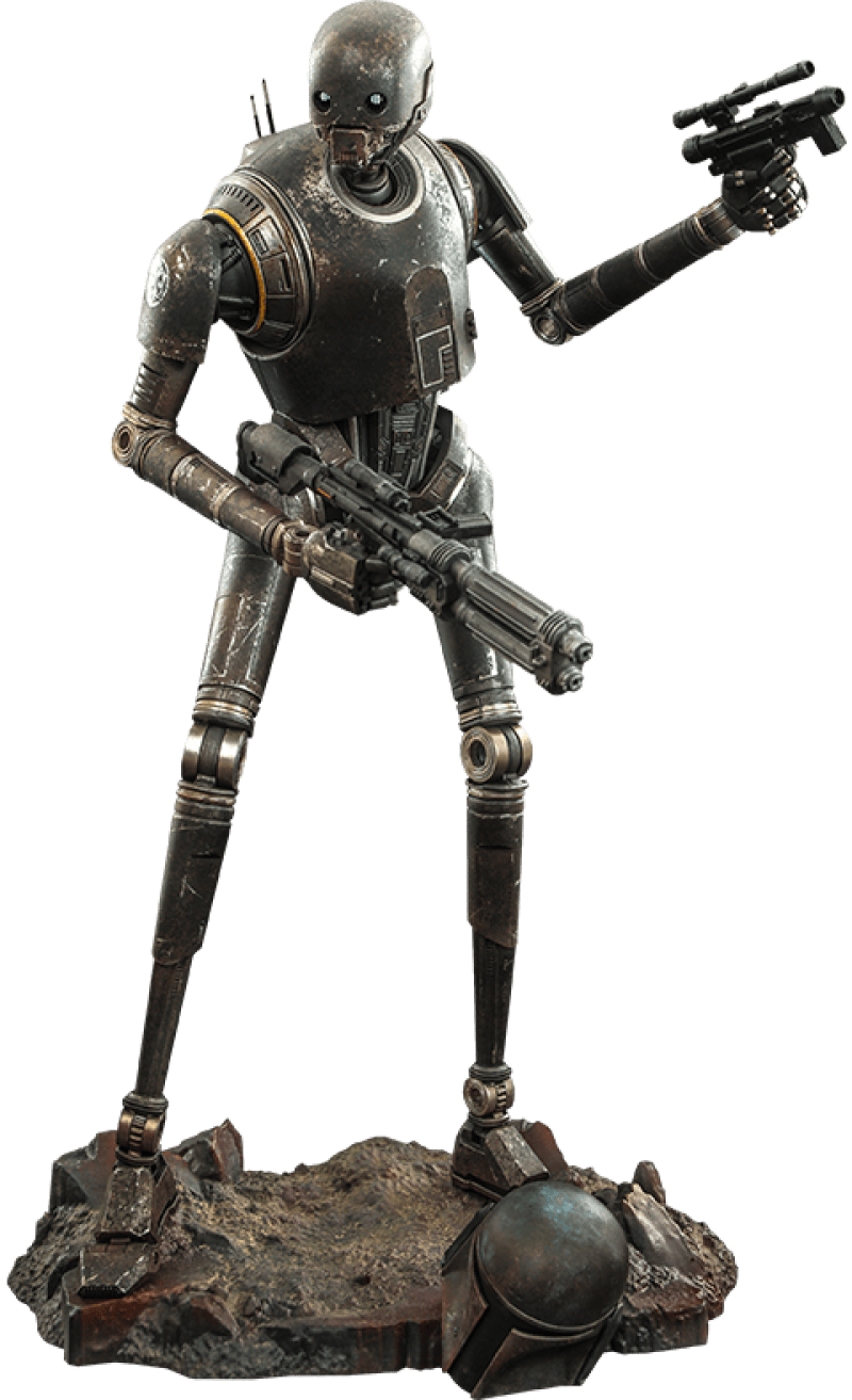 Hot Toys Toys > Statues > Other Statues Hot Toy: Star Wars Book of Boba Fett - KX Enforcer Droid 1:6 Scale 4895228611086 910740