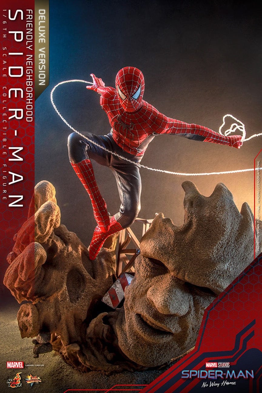 Hot Toys Toys > Statues > Other Statues HOT TOYS: MARVEL STUDIOS - SPIDER MAN NO WAY HOME - FRIENDLY NEIGHBORHOOD SPIDER-MAN DELUXE VERSION 1/6TH SCALE FIGURE 4895228611949