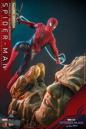 Hot Toys Toys > Statues > Other Statues HOT TOYS: MARVEL STUDIOS - SPIDER MAN NO WAY HOME - FRIENDLY NEIGHBORHOOD SPIDER-MAN DELUXE VERSION 1/6TH SCALE FIGURE 4895228611949