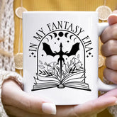 House of Rodan Home > Drinkware > Mugs In My Fantasy Era - D & D Reading Gaming Coffee Mug 40549551415708 40549551415708