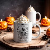 House of Rodan Home > Drinkware > Mugs The Coffee Skeleton Tarot Card - Coffee Mug 40549551871612 40549551871612