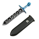 Hymgho Premium Dice Dice Grim Dagger Dice Case with sheath cover - Blue HY00198 HY00198