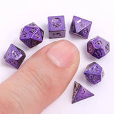Hymgho Premium Dice Dice > Other Dice Unseelie Mini RPG Dice set - purple HY00526 HY00526