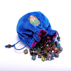 Hymgho Premium Dice Game Supplies > Dice Storage Whimsy Wyrm's Treasure Trove Dice Bag HY00247 HY00247