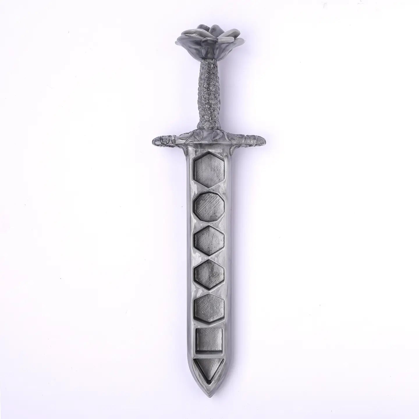 Hymgho Premium Dice Game Supplies > Dice Towers/Trays/Cups Rose Dagger Resin Dice Case - Silver HY00567 HY00567