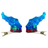 Hymgho Premium Gaming Accessories Draconic Adornments Hair Clips: Blue 0658215205767 HYO0602