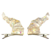 Hymgho Premium Gaming Accessories Draconic Adornments Hair Clips: Crystal 0658215205736 HYO0599