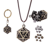 Hymgho Premium Gaming Accessories Hymgho: Grimskull's D20 Locket Gift Set - Ancient Gold HY00342 HY00342