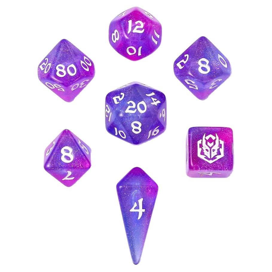 Hymgho Premium Gaming Dice 7-Set Mini Polymer: Fairy Farts HY02035 HYO2035