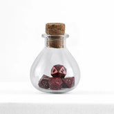 Hymgho Premium Gaming Dice > Other Dice 7-Set Unseelie (Potion Bottle) Mini Metal: Red HY00402 HYO0402