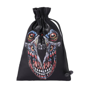 Hymgho Premium Gaming Game Supplies > Dice Storage Fine Arts Dice Bag - Mothman HY00547 HY00547
