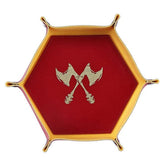 Hymgho Premium Gaming Game Supplies > Dice Towers/Trays/Cups Dice Tray: Table Armor: Barbarian HY00448 HYO0448