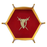 Hymgho Premium Gaming Game Supplies > Dice Towers/Trays/Cups Dice Tray: Table Armor: Fighter HY00446 HYO0446