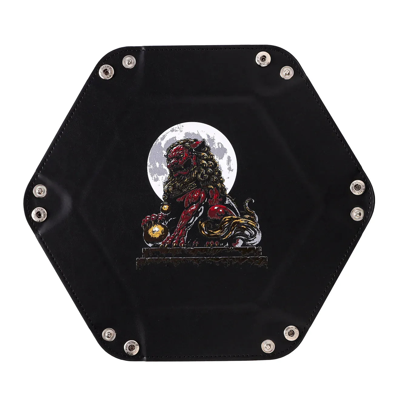 Hymgho Premium Gaming Game Supplies > Dice Towers/Trays/Cups Foo Dog Dice Tray: Table Armor HY00551 HY00551