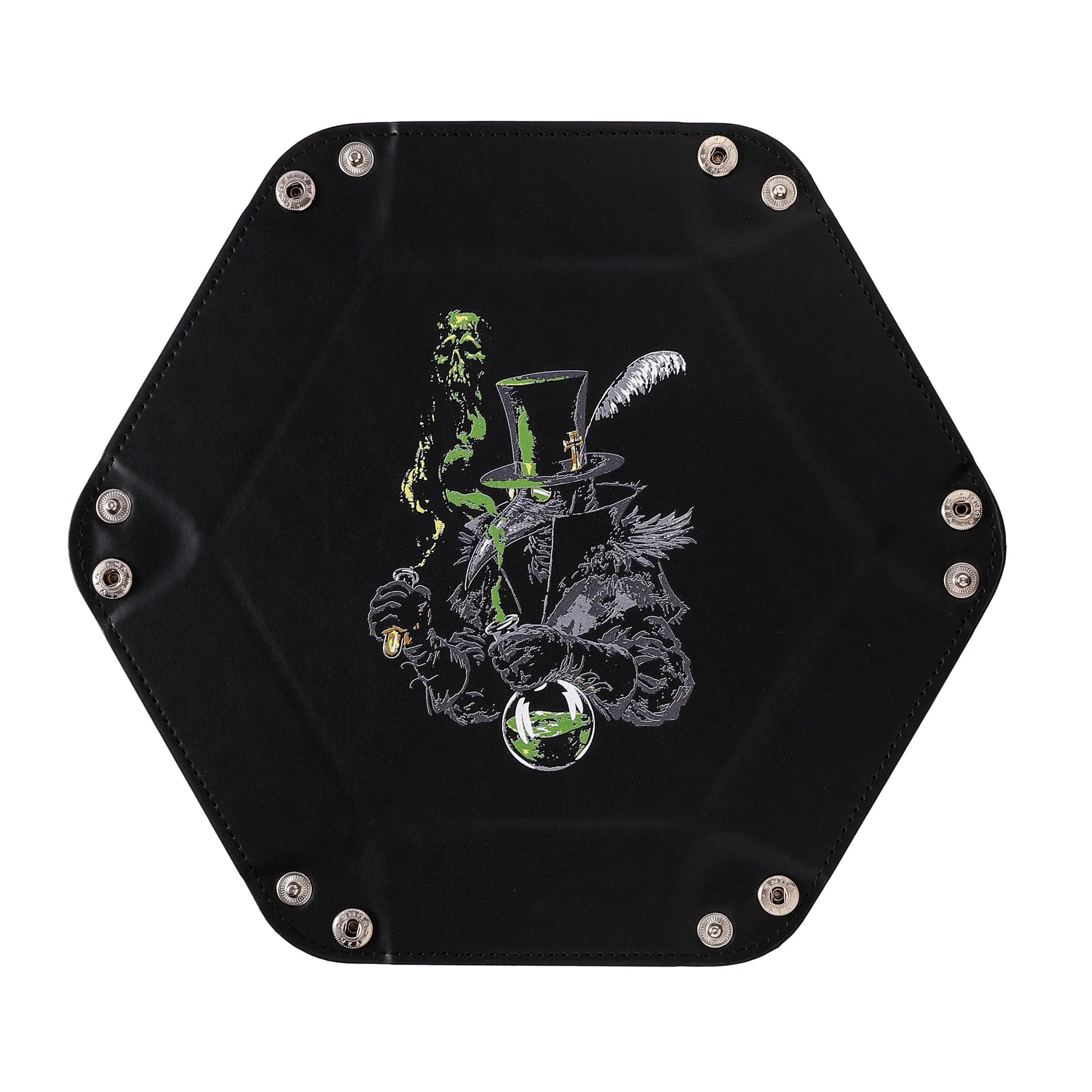 Hymgho Premium Gaming Game Supplies > Dice Towers/Trays/Cups Plague Doctor Dice Tray: Table Armor HY00550 HY00550