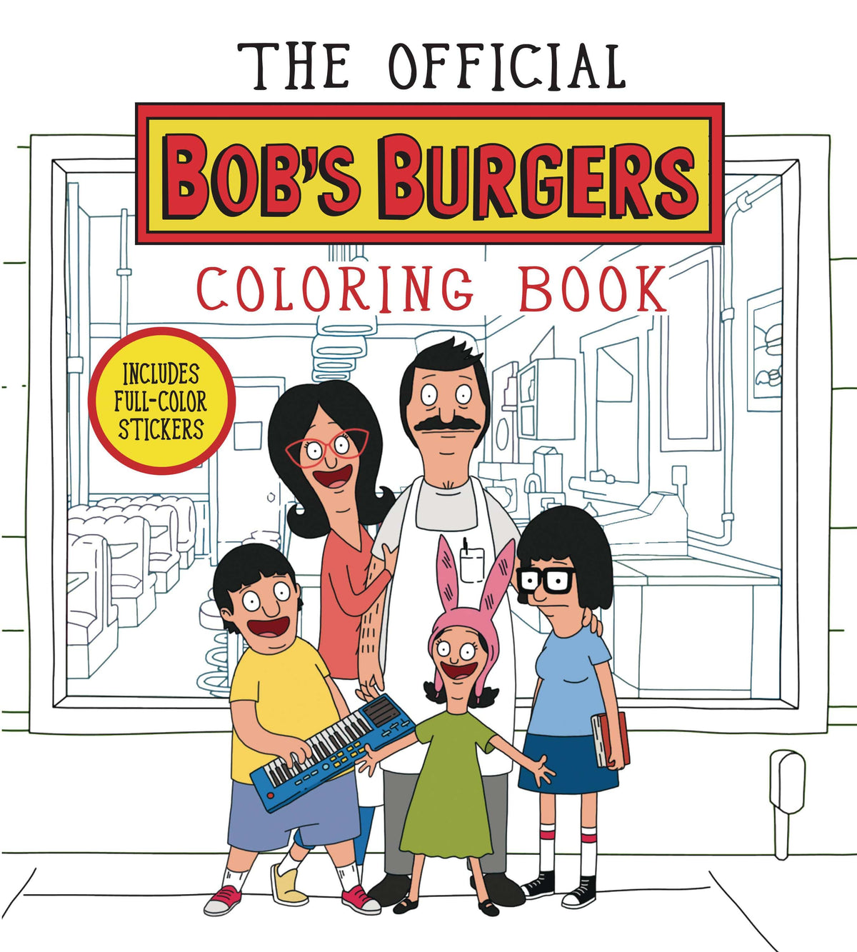 Hyperion Books Books > Activity Books OFFICIAL BOBS BURGERS COLORING BOOK 9781368101011 JUN231910
