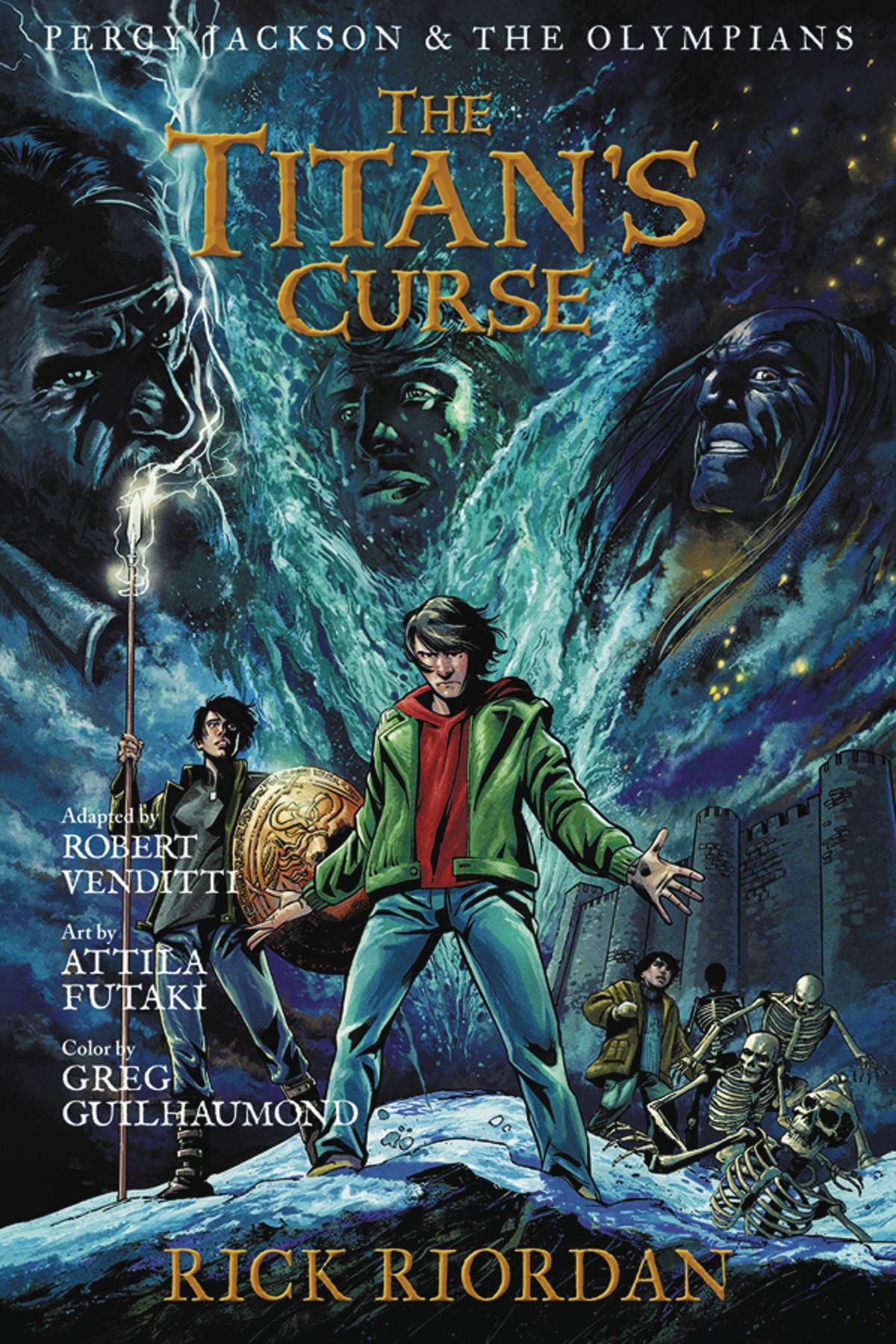 HYPERION BOOKS Graphic Novel > Kids Percy Jackson & Olympians SC Vol 03 Titans Curse New Ptg 9781423145516 JUL158639