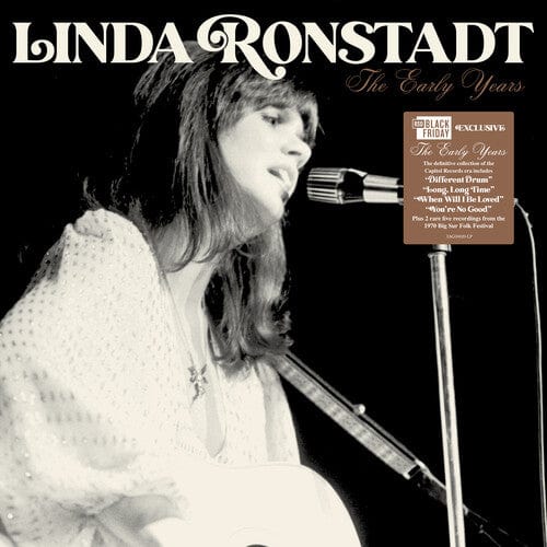 Iconic Manager, LLC Music > Vinyl Records Linda Ronstadt - The Early Years (RSD) (RSD Exclusive) (BF RSD2025) 784300321828 ICM32182.1