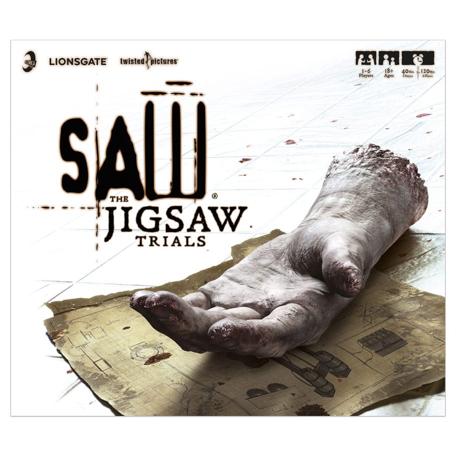 Iconiq Studios Board Games SAW: The Jigsaw Trials 760851553987 ICQSAW001