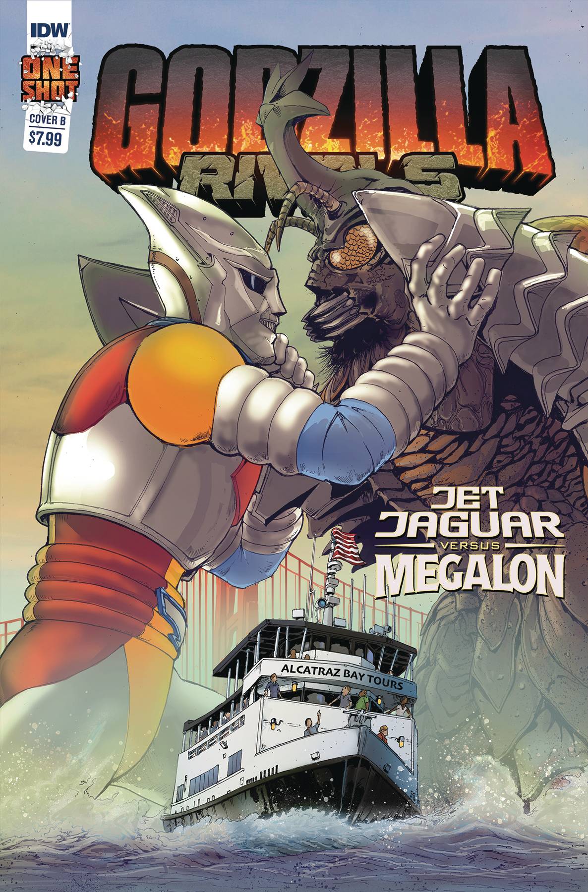 GODZILLA RIVALS JET JAGUAR VS MEGALON ONESHOT #1 CVR B GRIFF PICTURE