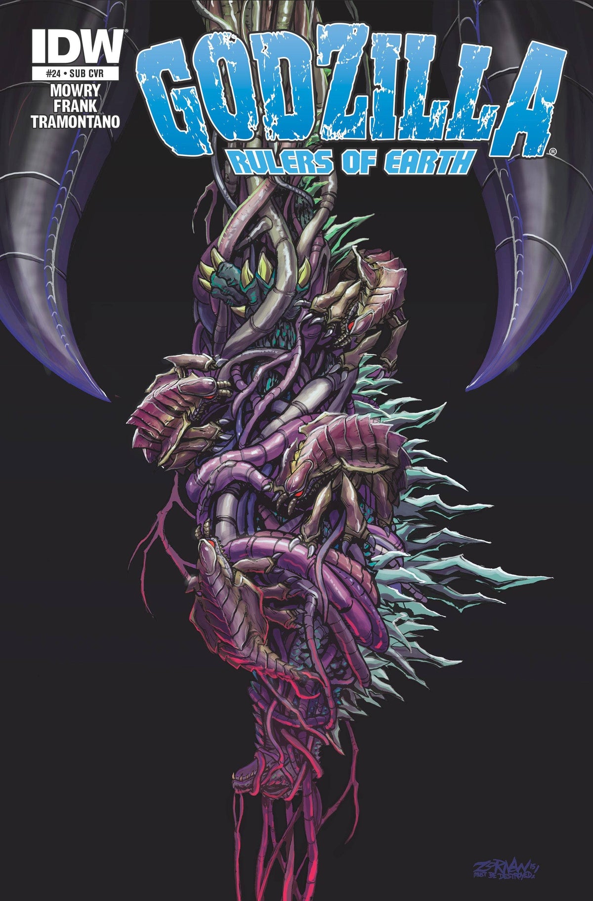 GODZILLA RULERS OF THE EARTH #24 SUBSCRIPTION VAR