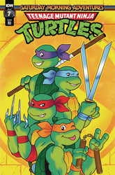 TMNT SATURDAY MORNING ADV 2023 #7 CVR D  1:10 INCV GANUCHEAU