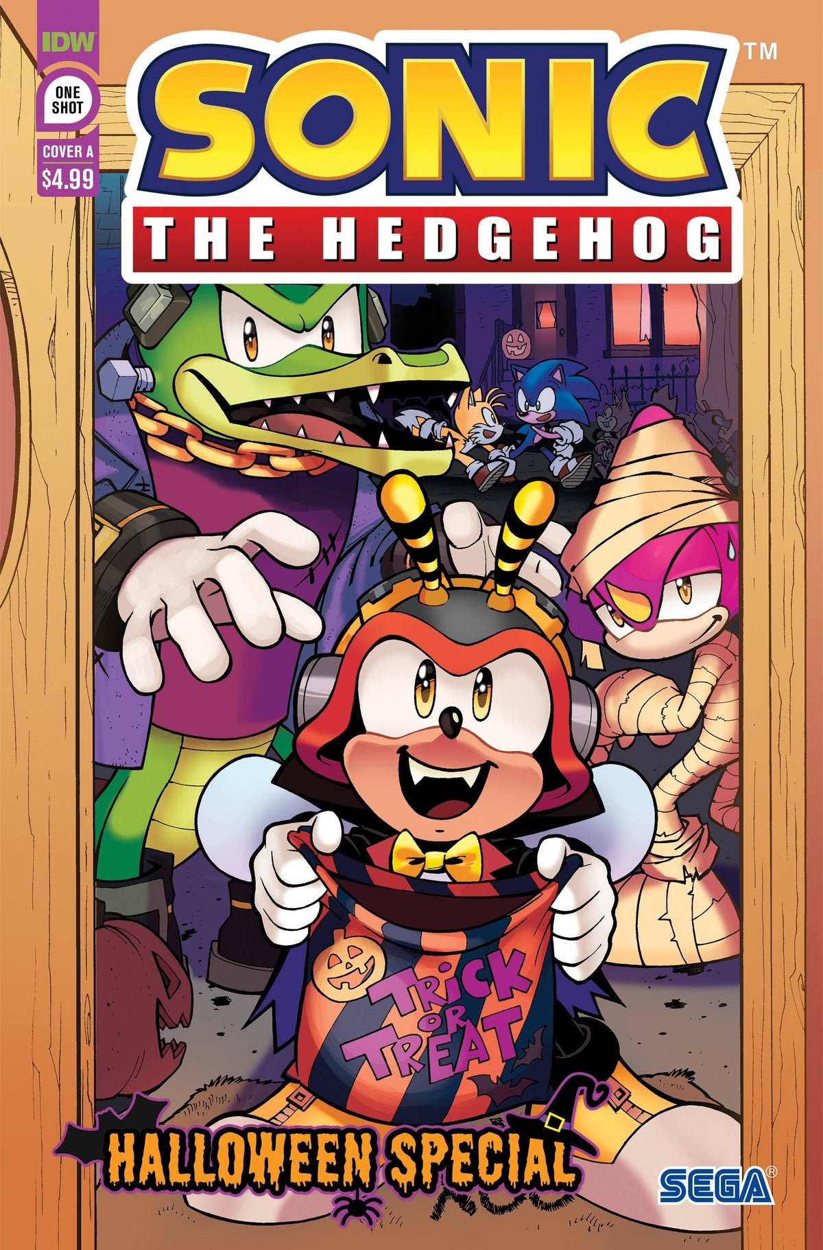 SONIC HEDGEHOG HALLOWEEN SPECIAL #1 CVR A LAWRENCE