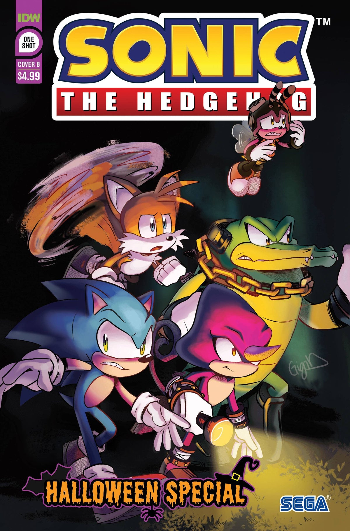 SONIC HEDGEHOG HALLOWEEN SPECIAL #1 CVR B DUTREIX