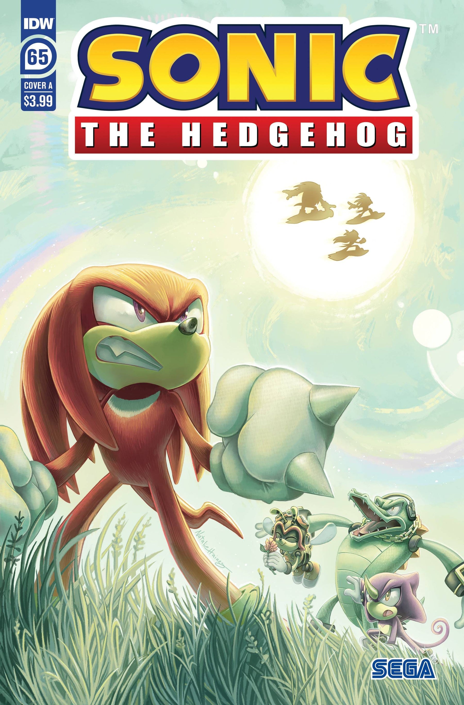 SONIC THE HEDGEHOG #65 CVR A HAINES