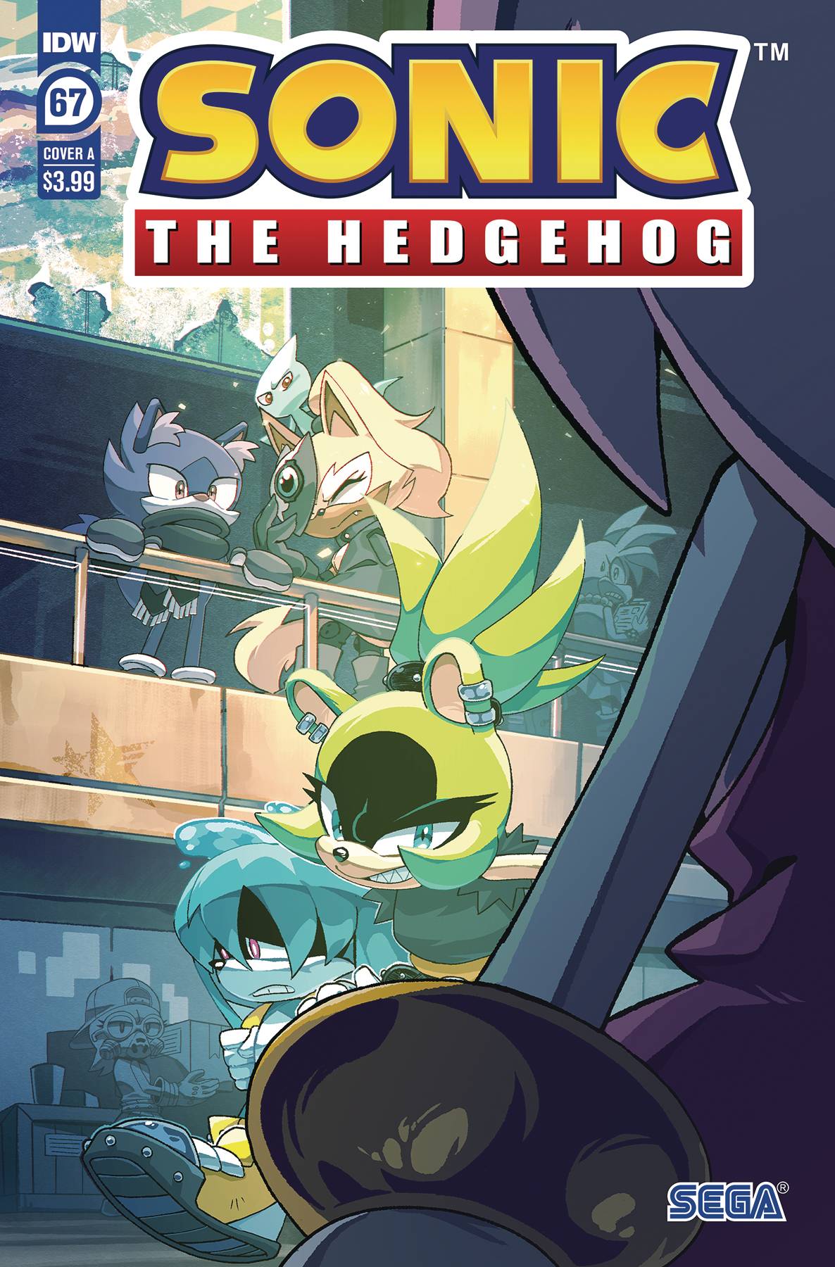 SONIC THE HEDGEHOG #67 CVR A ARQ