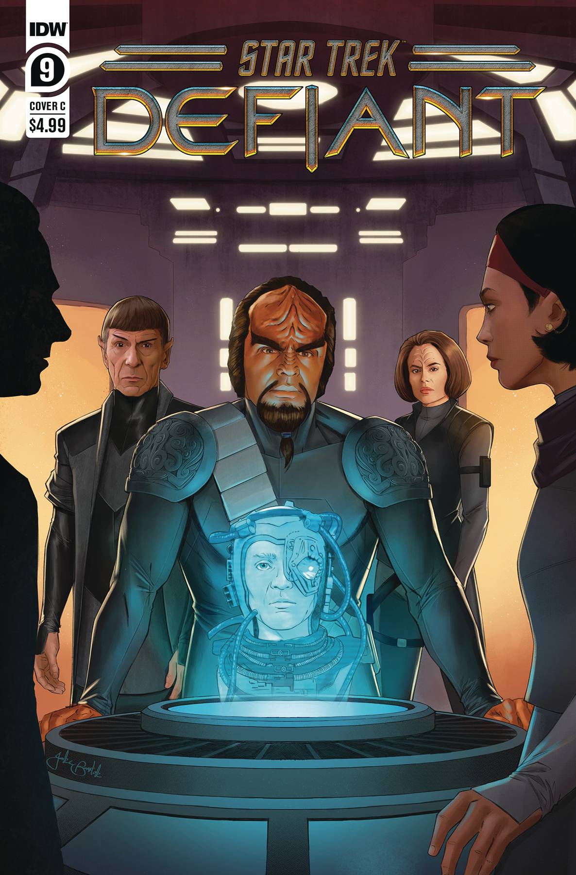 STAR TREK DEFIANT #9 CVR B UNZUETA