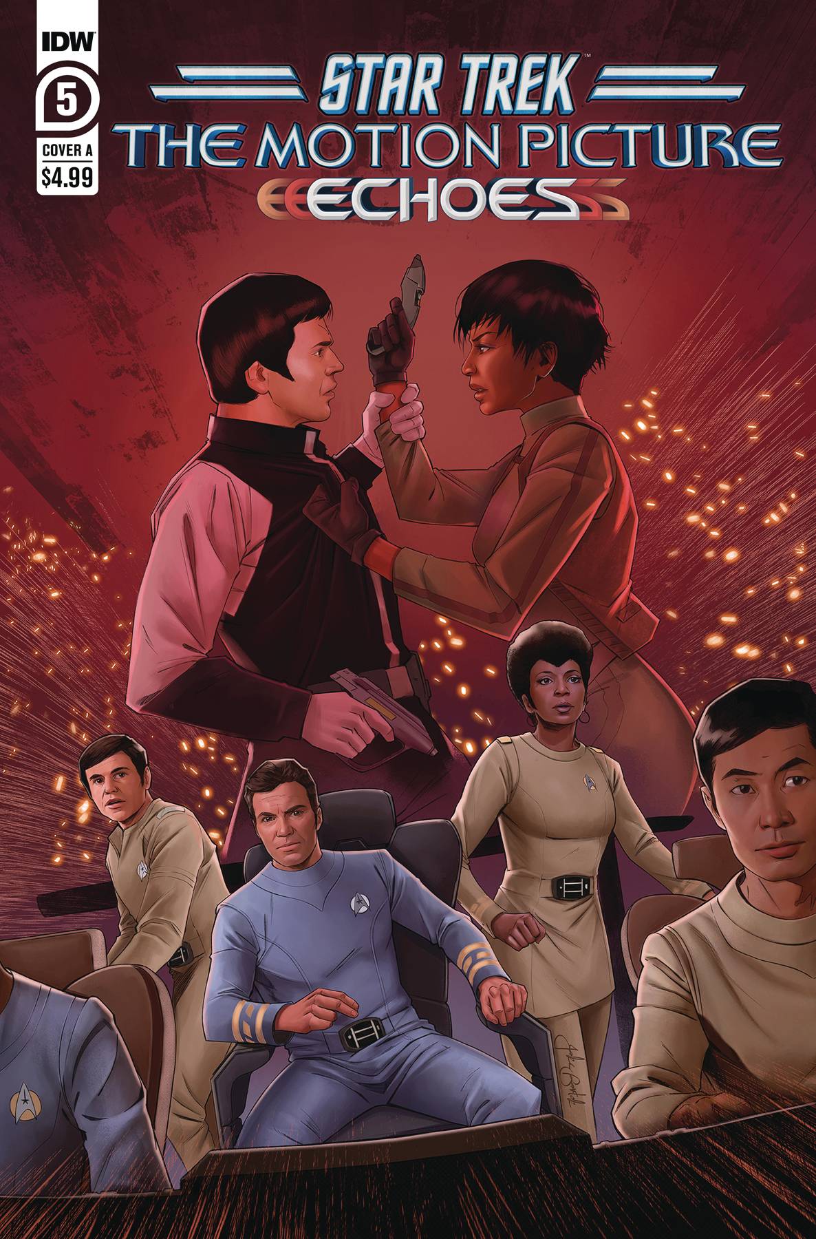 STAR TREK ECHOES #5 CVR A BARTOK