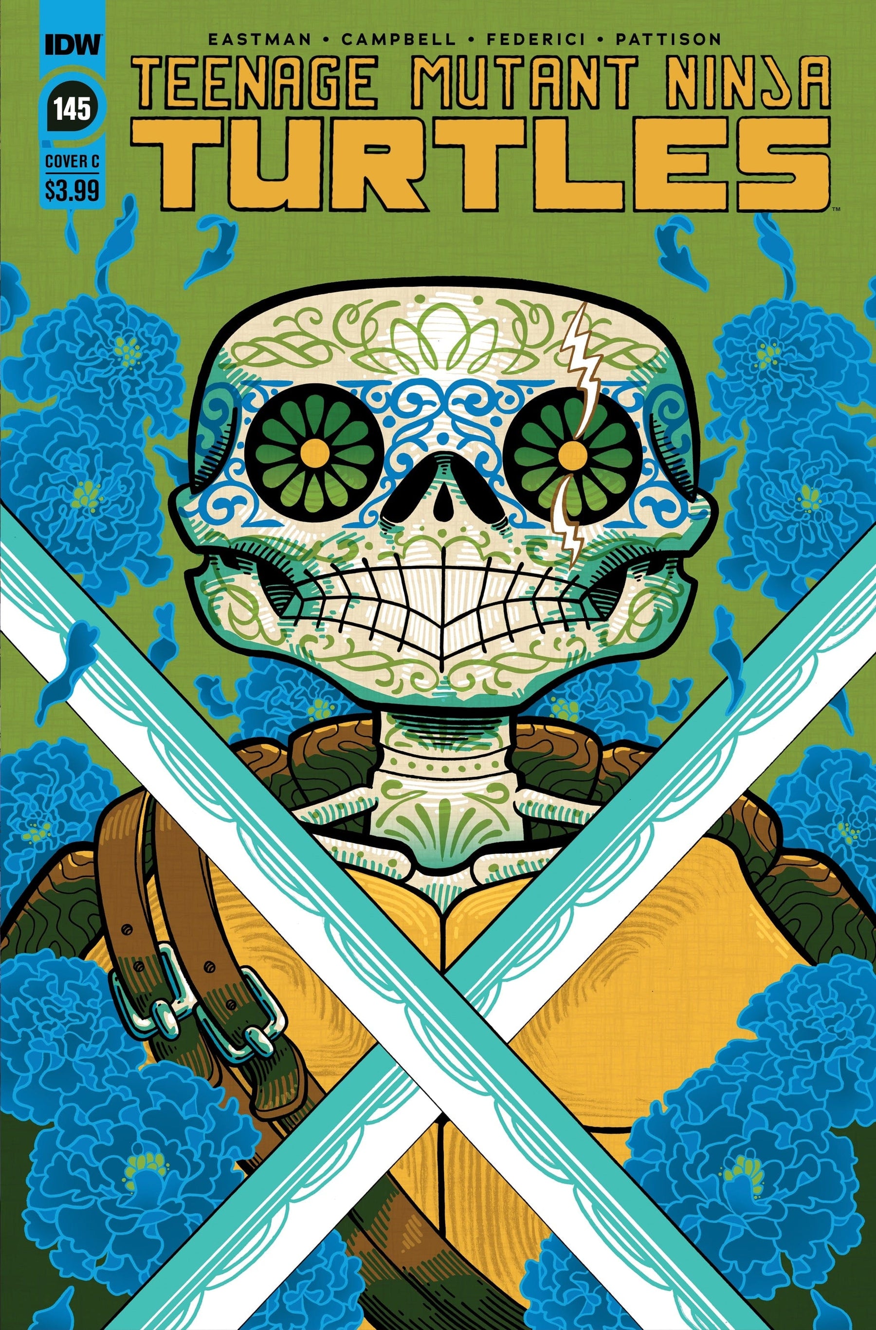 TMNT ONGOING #145 CVR F DIA DE LOS MUERTOS