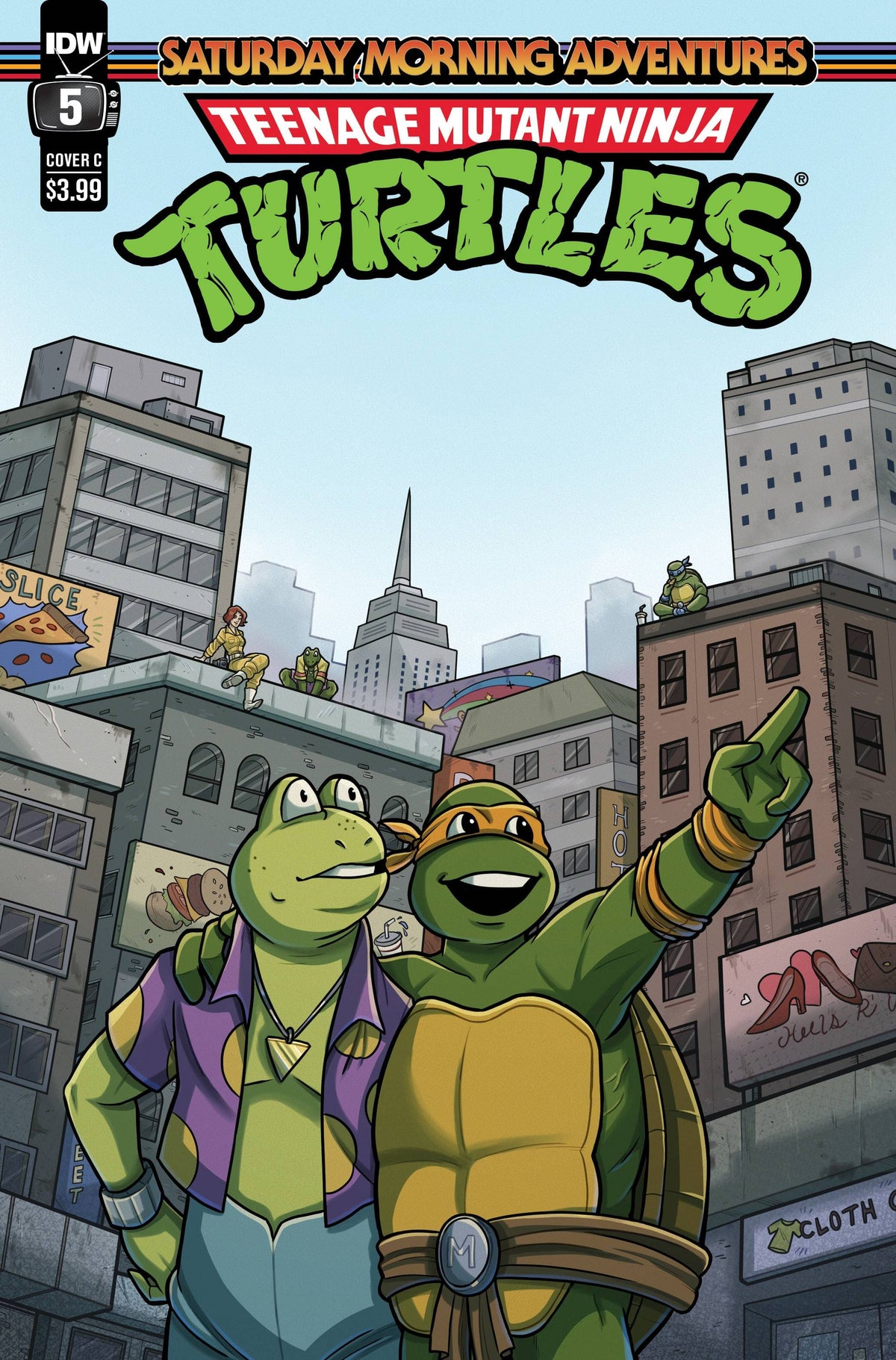 TMNT SATURDAY MORNING ADV 2023 #5 CVR C SUNTRUP