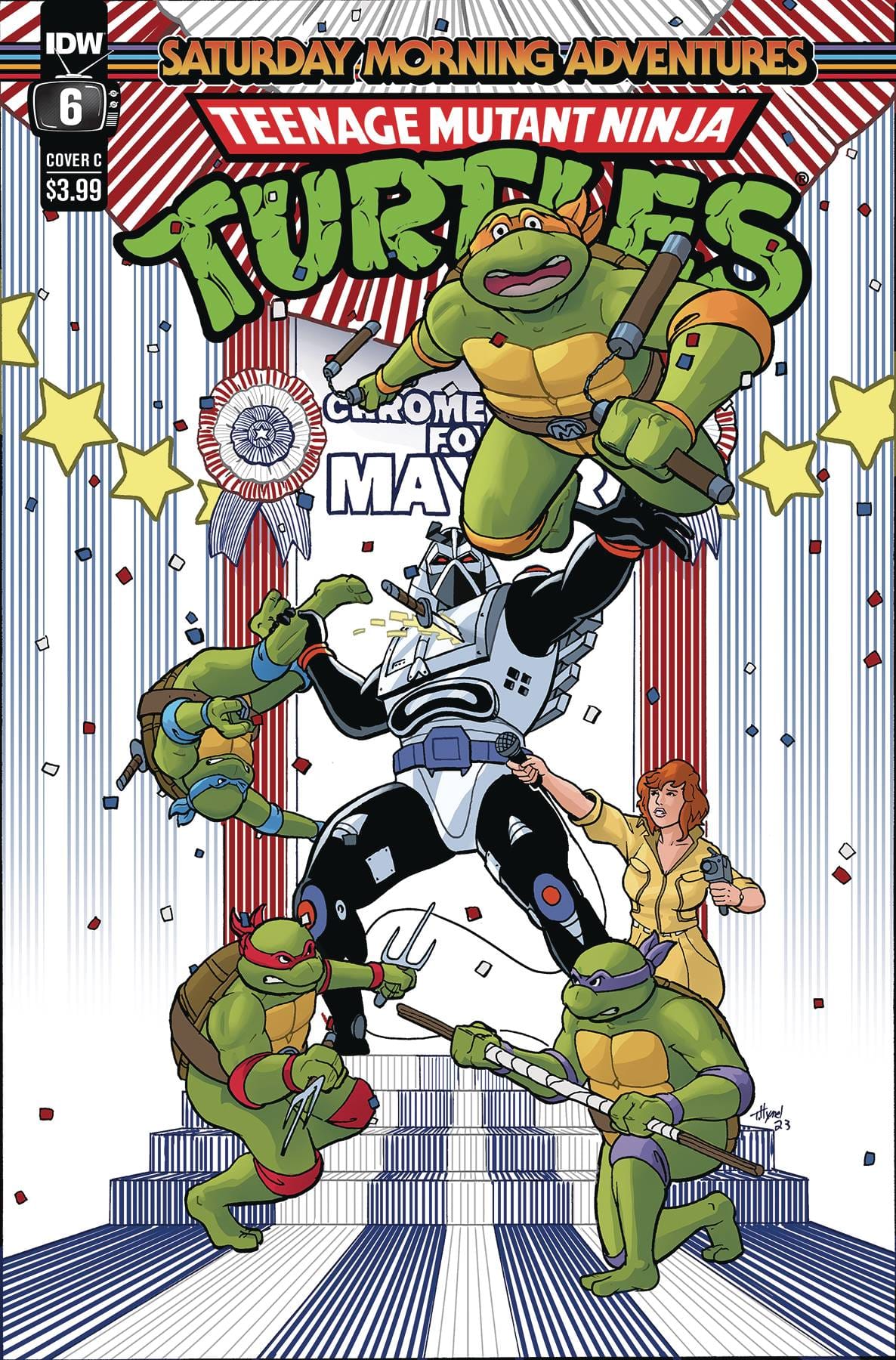 TMNT SATURDAY MORNING ADV 2023 #6 CVR C HYMEL