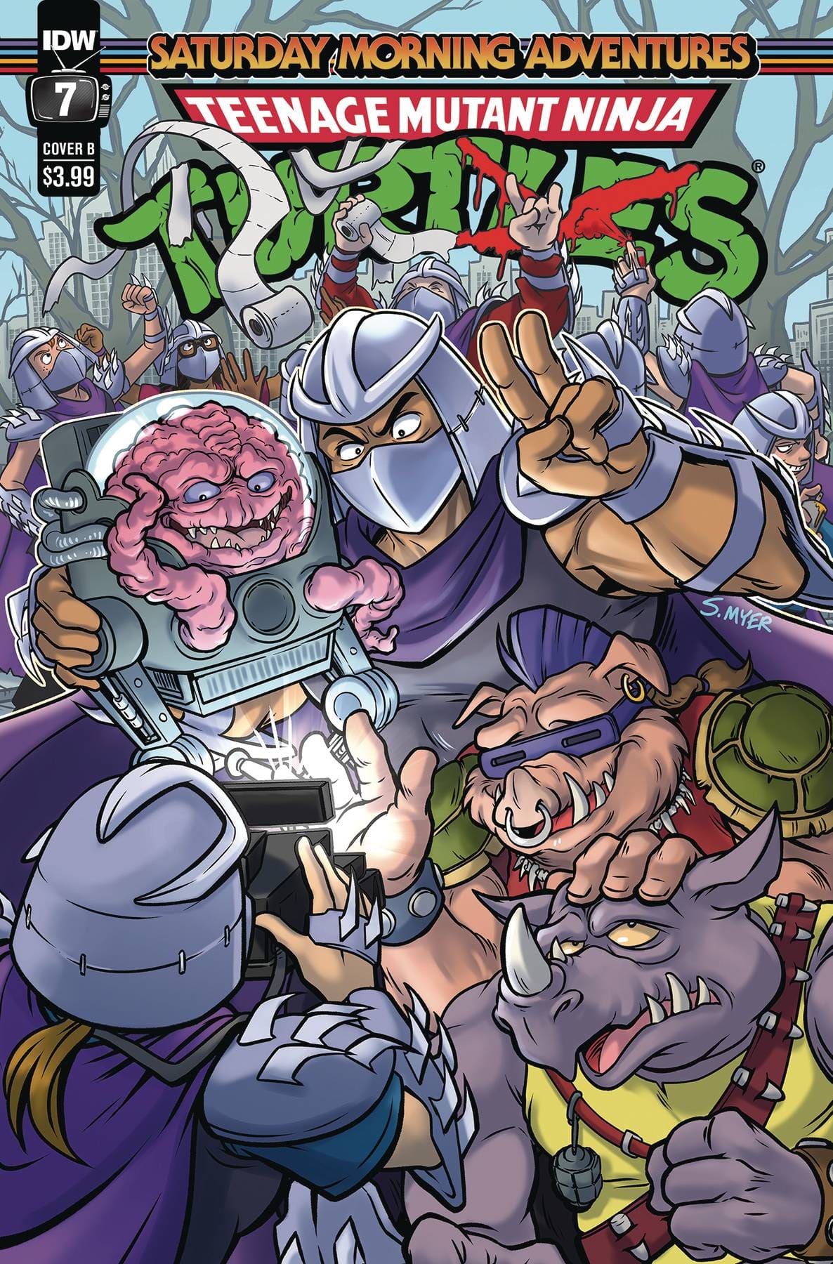 TMNT SATURDAY MORNING ADV 2023 #7 CVR B MYER