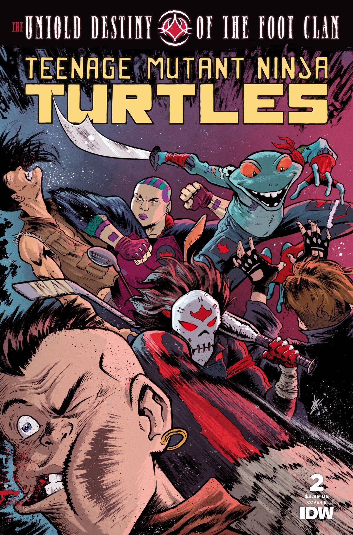 TMNT UNTOLD DESTINY OF FOOT CLAN #2 CVR B NEO