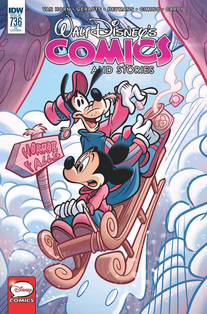 WALT DISNEY COMICS & STORIES #736 1:10 INCV