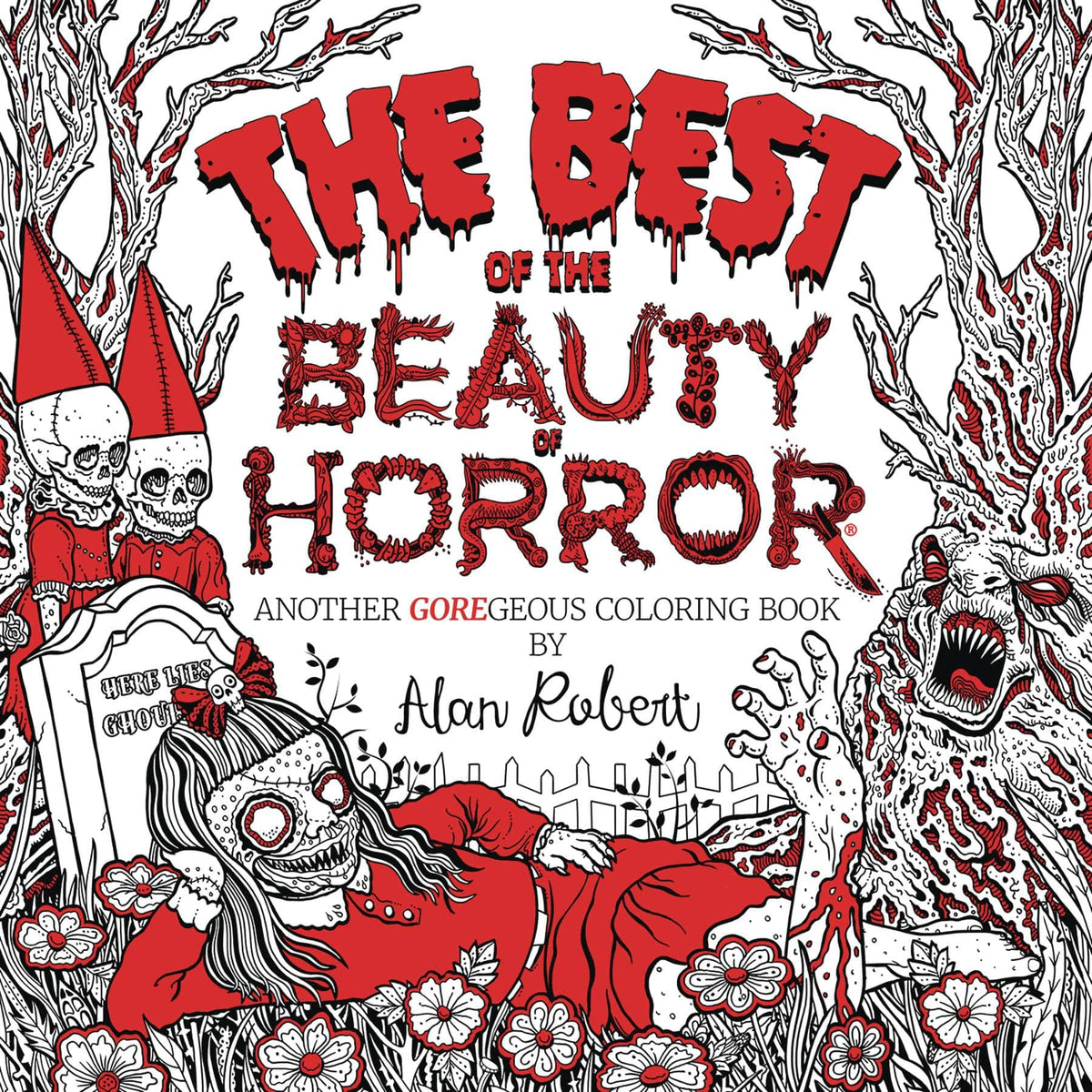 BEST OF BEAUTY OF HORROR ANOTHER COLORING BOOK SC (MR)