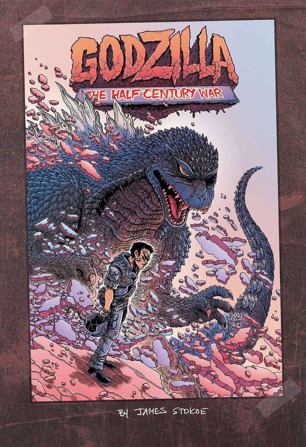 IDW-PRH Graphic Novel Godzilla HC Half Century War 9781631403217 MAR150399