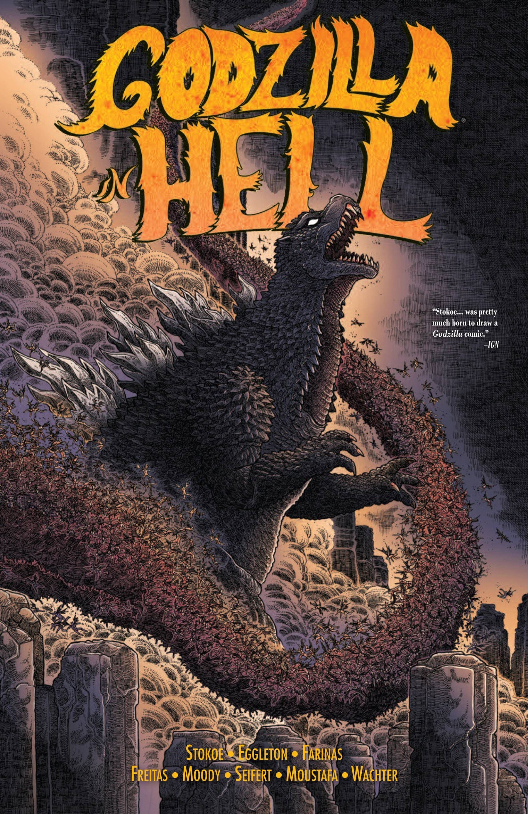 IDW-PRH Graphic Novel Godzilla In Hell TP 9781631405341 DEC150442