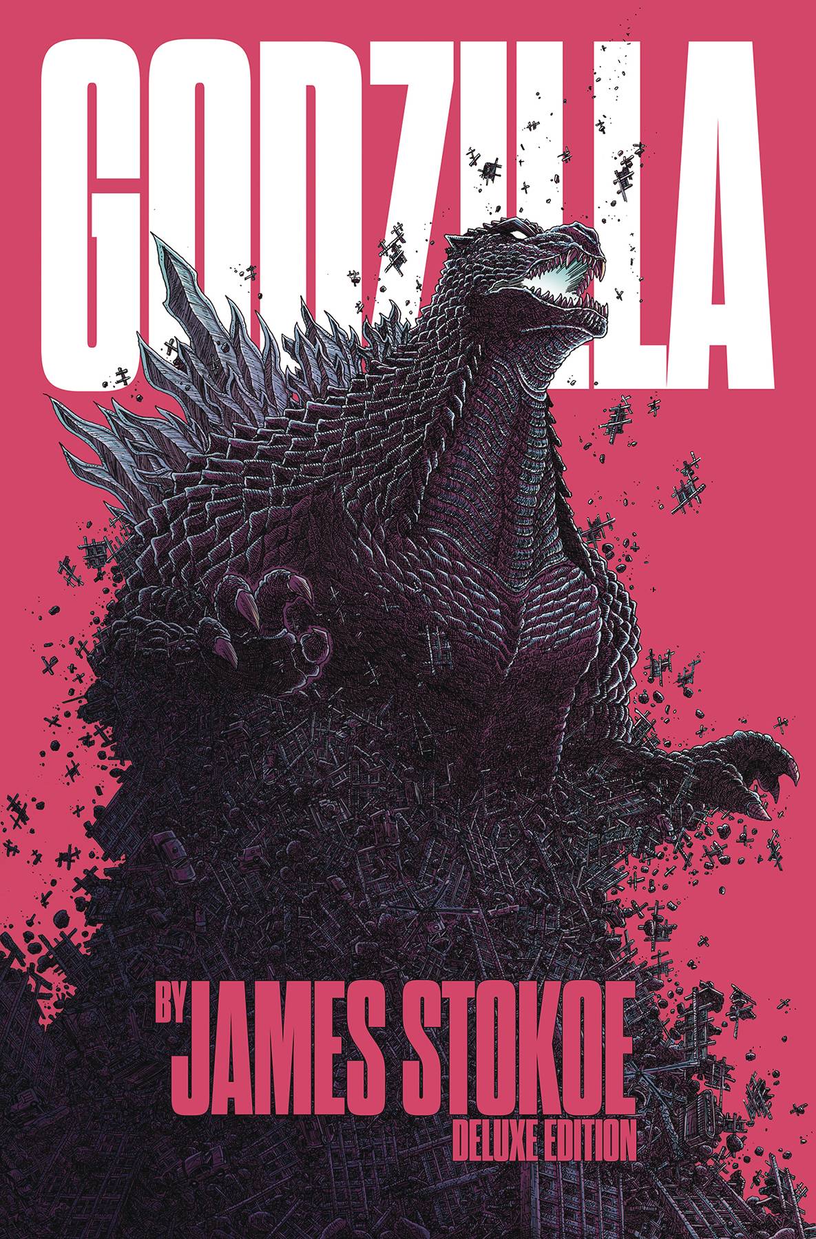 IDW-PRH Graphic Novel Godzilla Stokoe Dlx ED HC 9798887240206 JUL231187