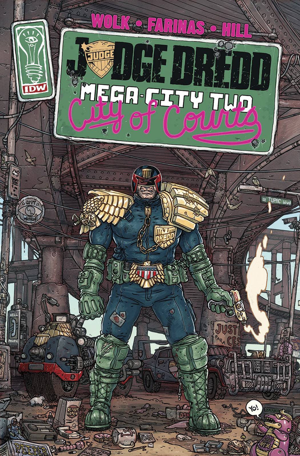 IDW-PRH Graphic Novel Judge Dredd Mega City Two TP 9781631400803 JUN140363