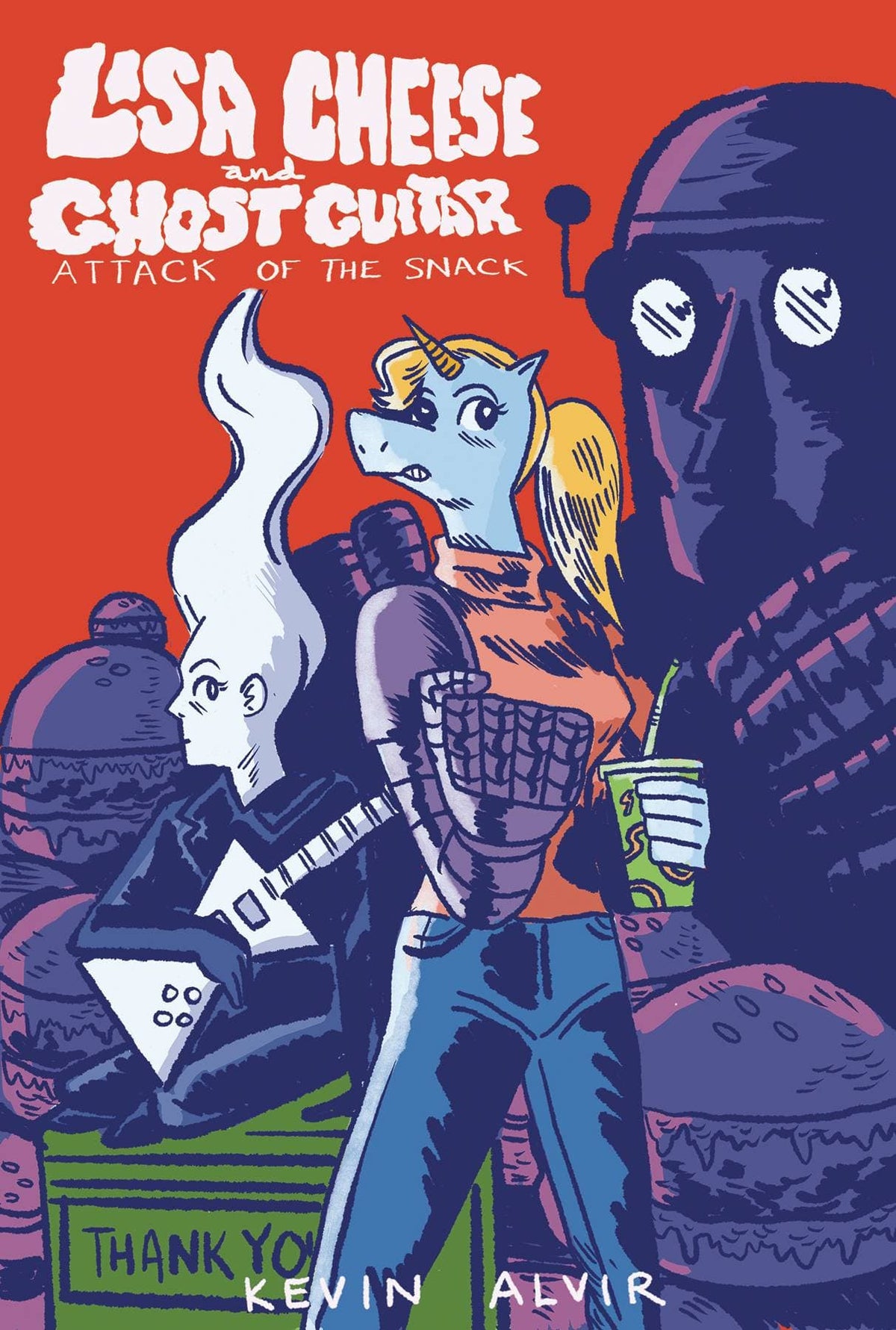 IDW-PRH Graphic Novel Lisa Cheese & Ghost Guitar GN Vol 01 Attack Of Snack 9781603095280 JUL231273