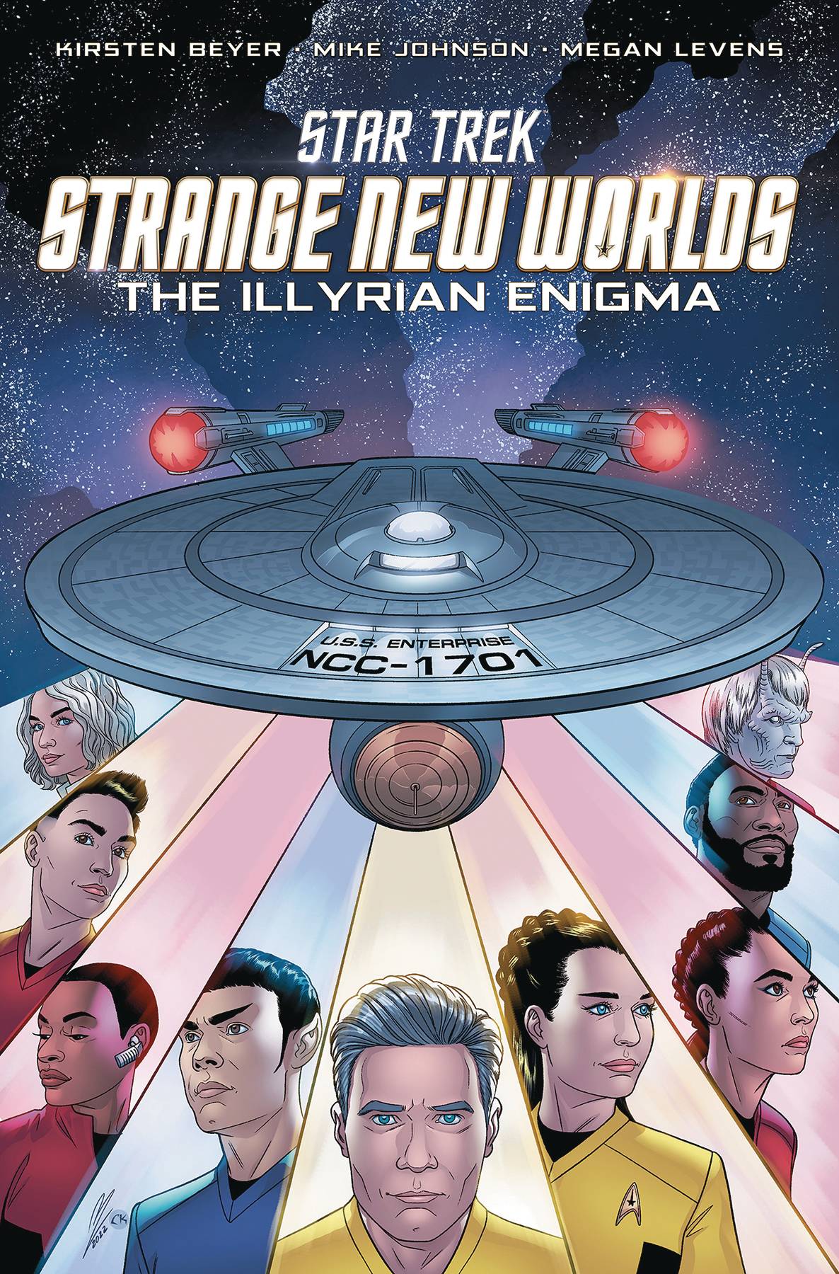 IDW-PRH Graphic Novel Star Trek New Worlds Illyrian Enigma TP (MR) 9798887240398 JUL231248