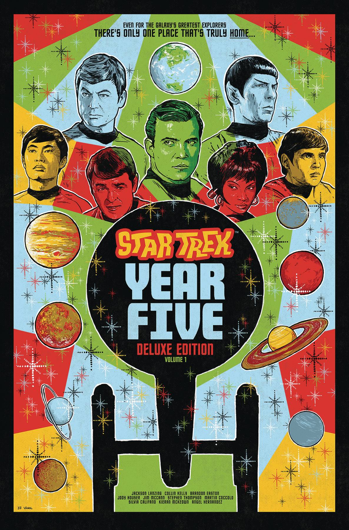 IDW-PRH Graphic Novel Star Trek Year Five Dlx ED Vol 01 9798887240183 JUL231220