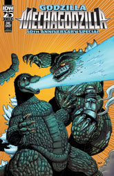 IDW-PRH Comic Books GODZILLA MECHAZILLA 50TH ANNIV #1 CVR B MARSH (MR) 82771403285700121 FEB241032