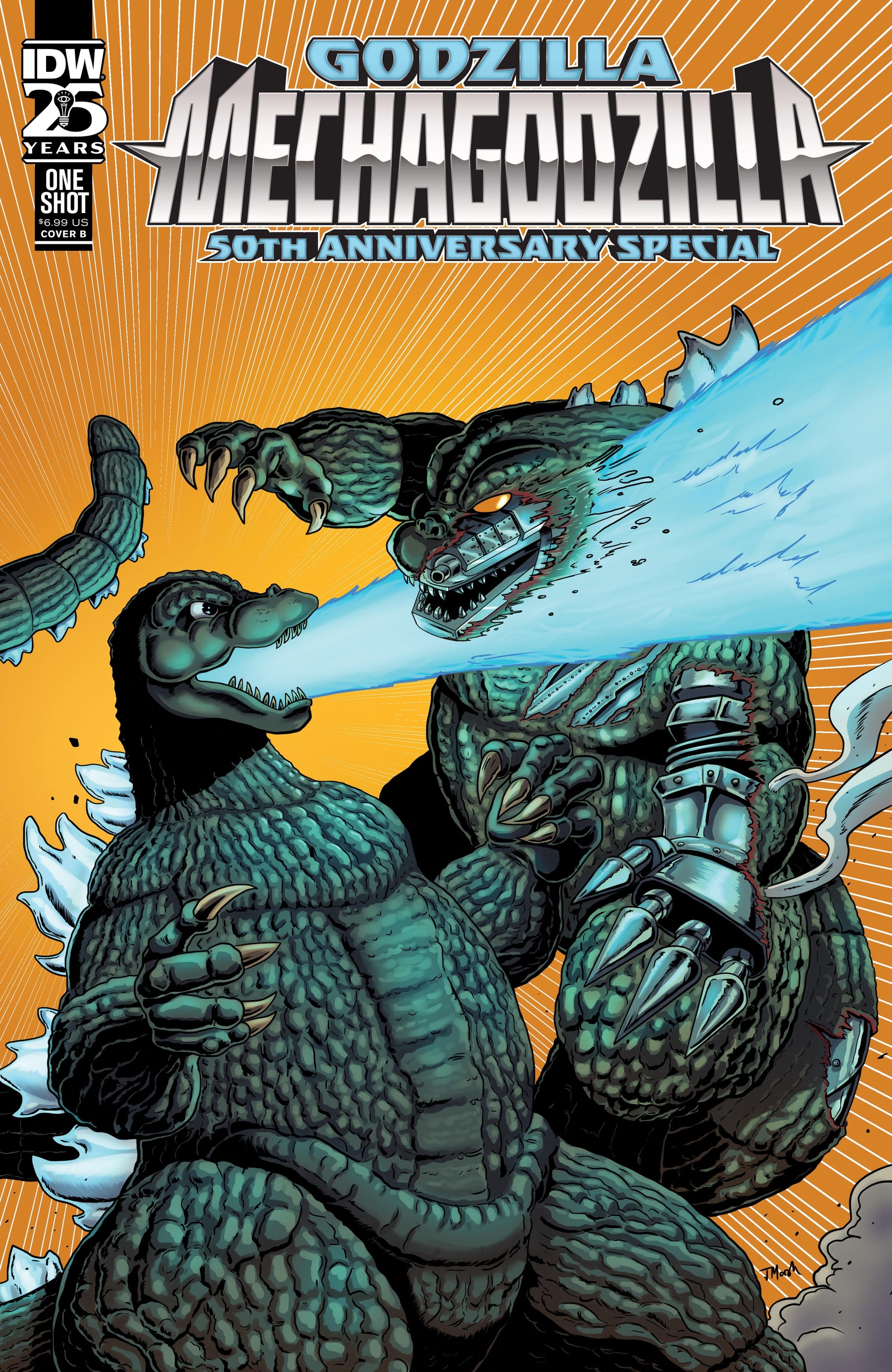 GODZILLA MECHAZILLA 50TH ANNIV #1 CVR B MARSH (MR)